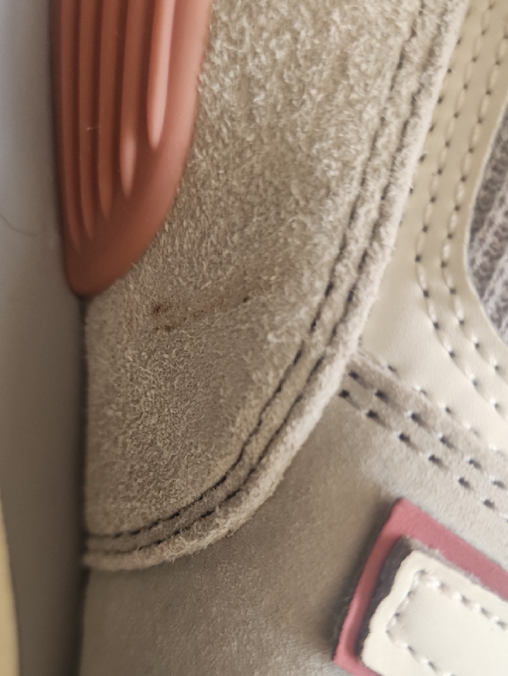 New Balance 574 Womens Gray and Brown Sneakers - Size 8 - Picture 4 of 6